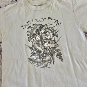 Vintage Del Sol tee! Sun Colored Frogs graphic cottagecore indie